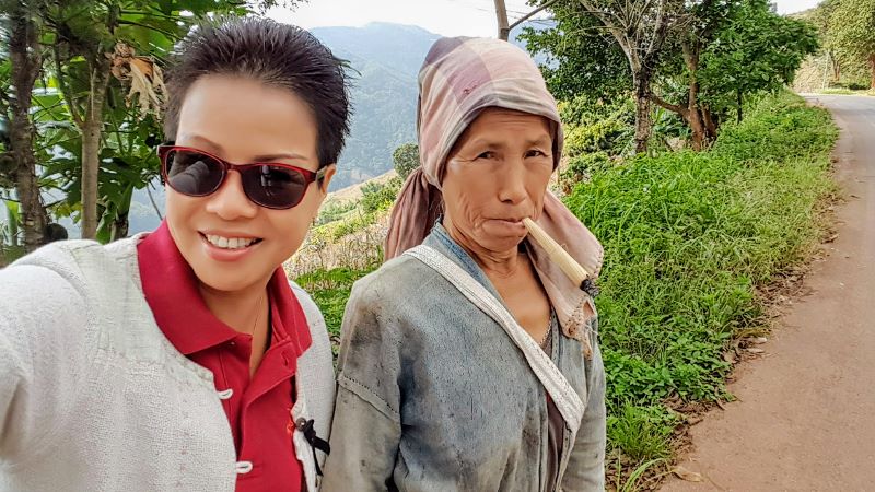 Akha Woman Chiang Rai