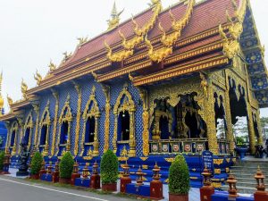 Blue Temple Chiang Rai - External