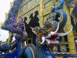 Blue Temple Chiang Rai - Dragon