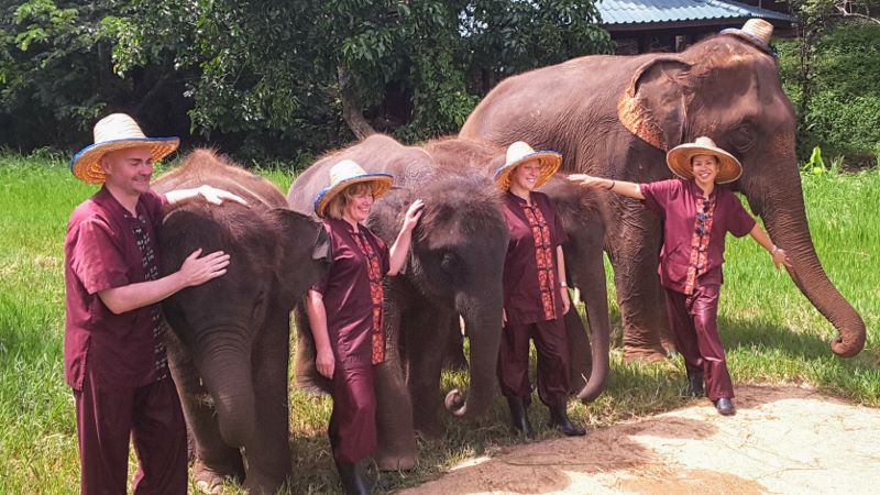 Elephant Rescue Park - Group Photo