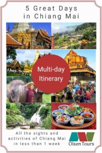 5 Great Days - A Suggested Itinerary for Chiang Mai