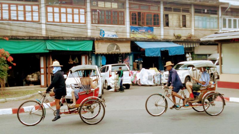 Samlor (3 wheeled rickshaw) in Chiang Mai