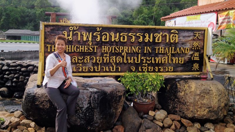 Mae Khachan Hot Springs (Wiang Pa Pao)