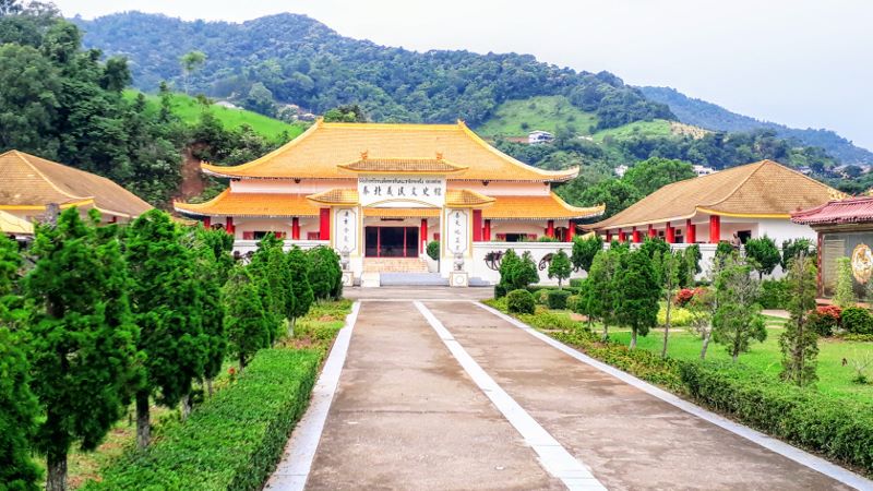 The Martyrs' Memorial Hall in Mae Salong