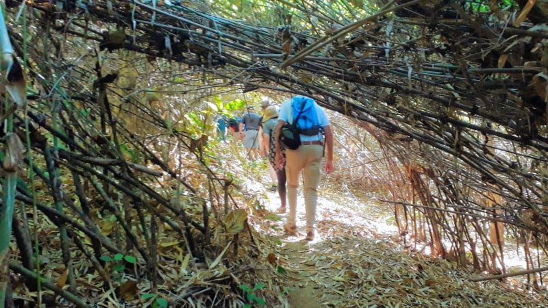 Trekking to Ban Cha Cho from Pasoet Hot Springs (Kok River)