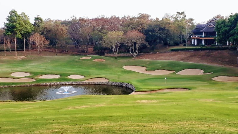 Santiburi Country Club - 18th hole