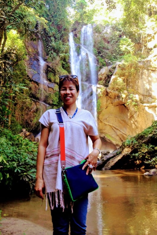 Mok Fa Waterfall in Chiang Mai