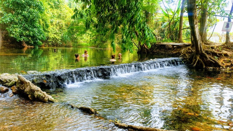 Sai Ngam Hot Spring in Pai