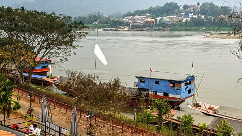 View of Mekong River at Chiang Khong