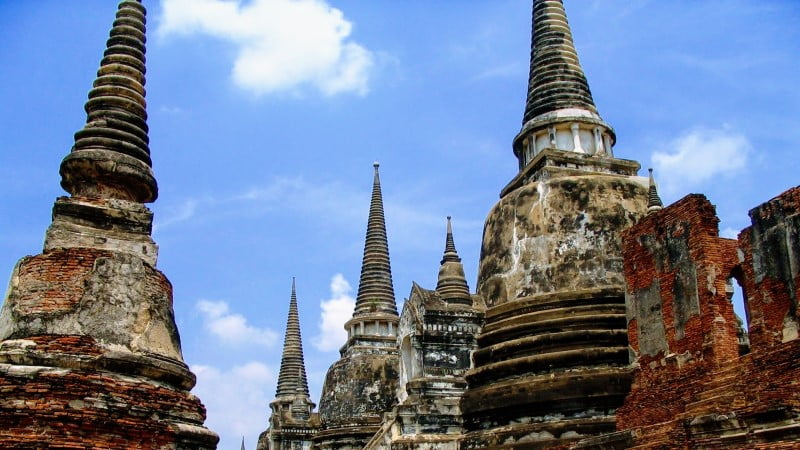 Ancient Temples in Ayutthaya