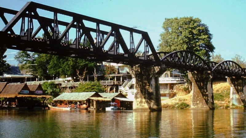 Bridge on the River Kwai at Kanchanaburi