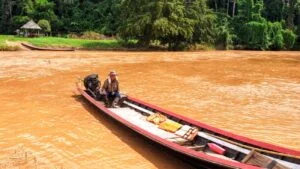 Boat to Huay Pu Keng on the Pai River