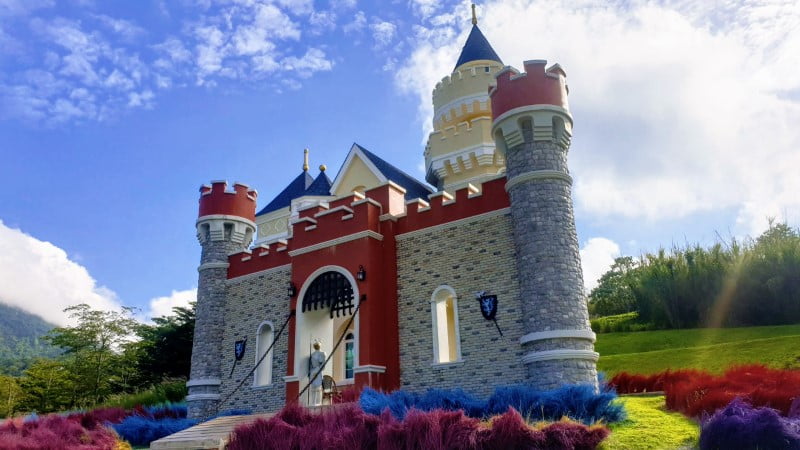Fantasy castle at Blue Sky Resort Khao Kho