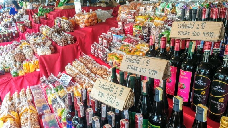 Packaged Goods at Doi Inthanon Hmong Market