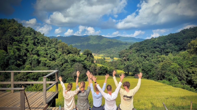 Viewpoint at Pha Dok Siew